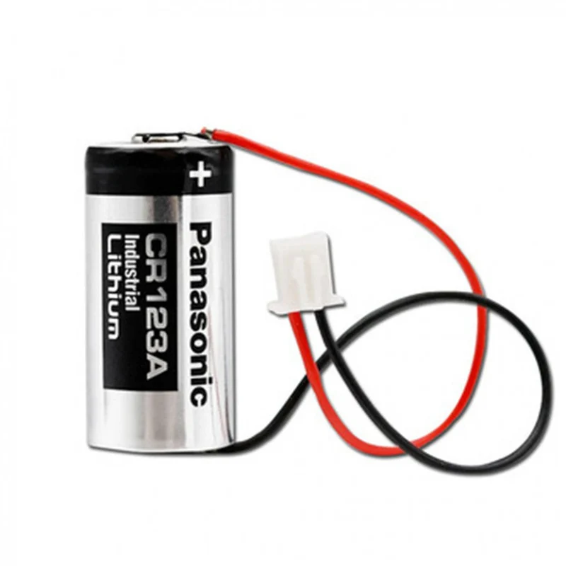 2 Pieces 3V CR123A with Wire Battery for Small Appliances