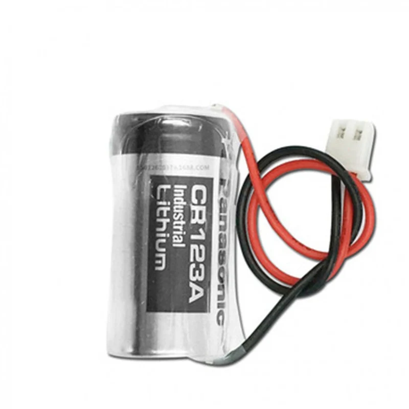 2 Pieces 3V CR123A with Wire Battery for Small Appliances