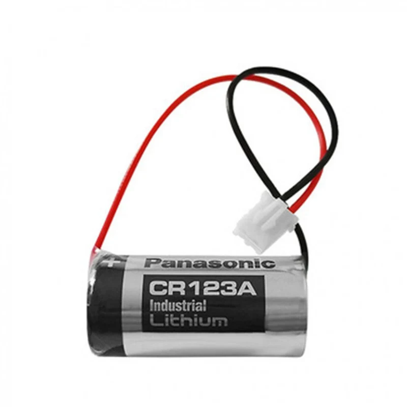 2 Pieces 3V CR123A with Wire Battery for Small Appliances