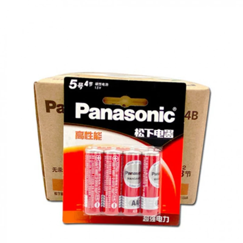 50 Pieces 1.5 V AA LR6 Carbon Batteries for Small Appliances