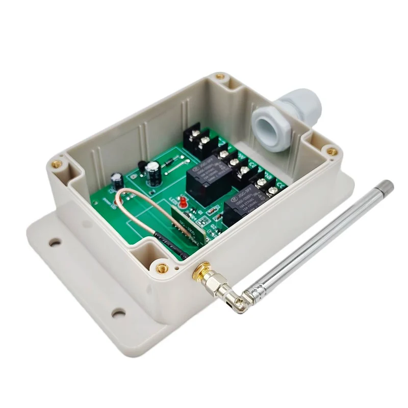 CC kit interrupteur télécommande sans fil sortie relais 2 canaux 10A (modèle: 0020196)