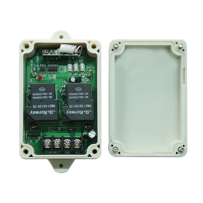 1 Canal CC 15A Interrupteur Sans Fil Pour Moteur Électrique 12V 24V (Modèle: 0020600)