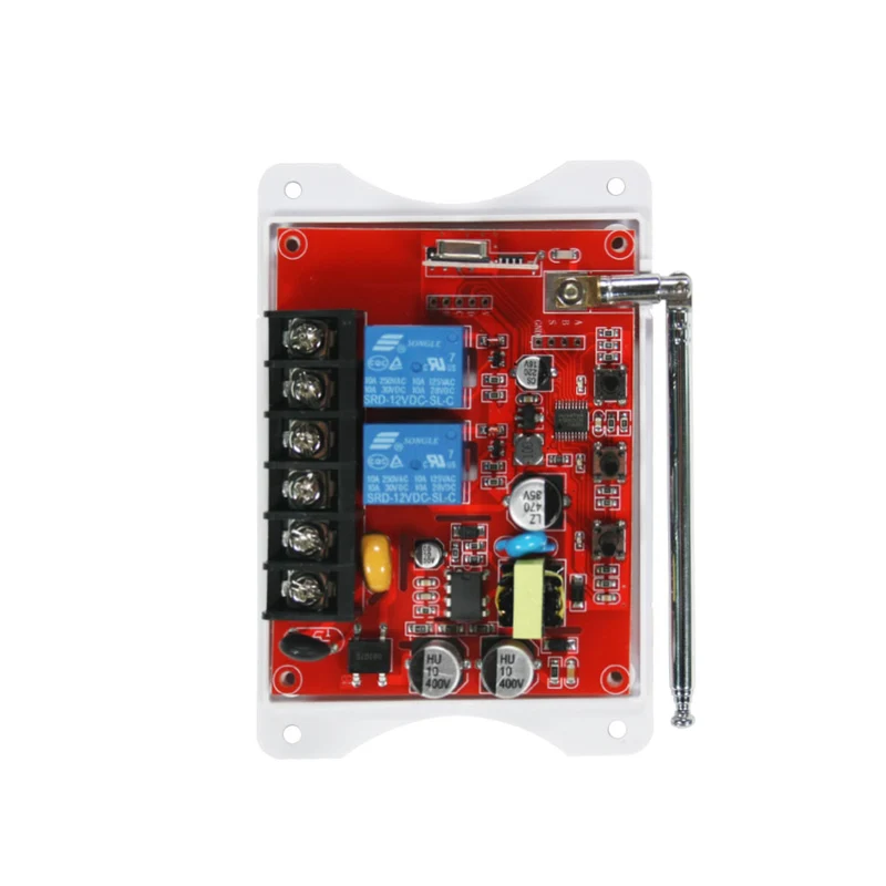75~400V 10A 2 Canaux Kit Interrupteur Sans Fil Avec Télécommande (Modèle: 0020696)
