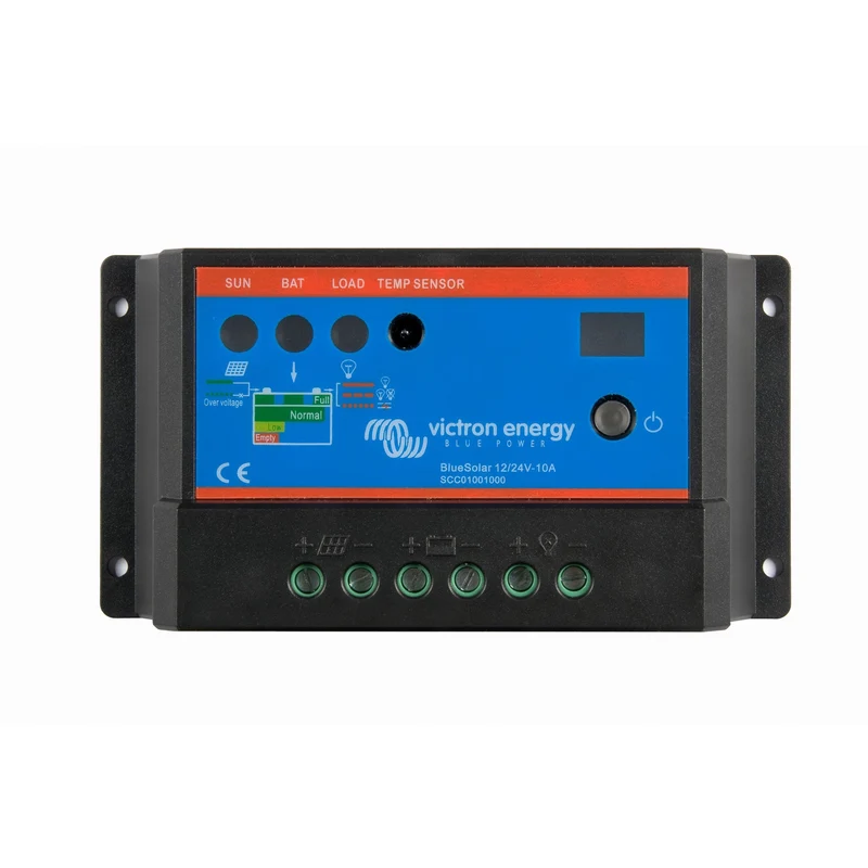 Victron Energy SCC010010000 BlueSolar PWM-Light Charge Controller 12/24V-10A