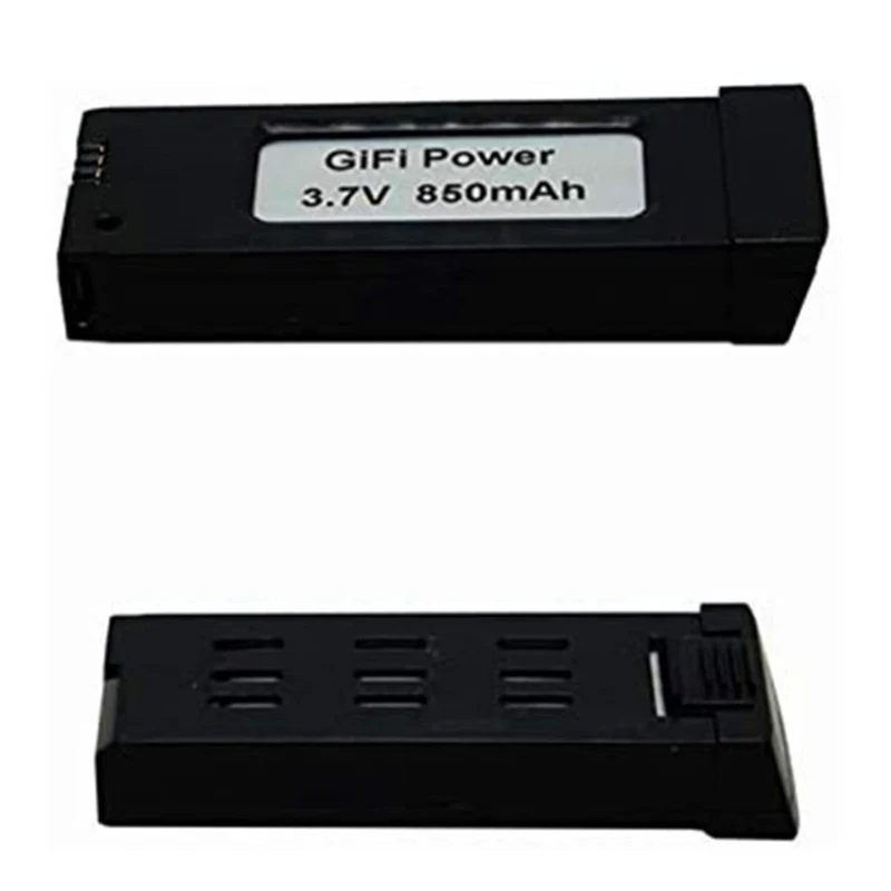 3.7V 850mAh LiPo Battery for Each E58 JY019 GD88 L800 RC Quadcopter Drone 2-pack