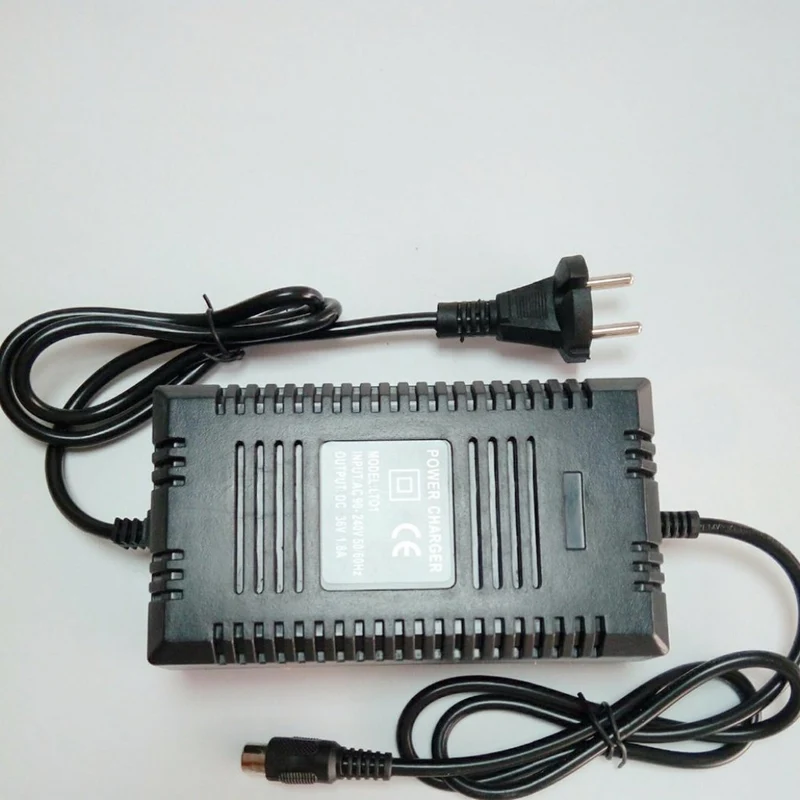 36V 1.8A Scooter Lead Acid Charger Electric Bike On Board Charger Output AC 100-240V