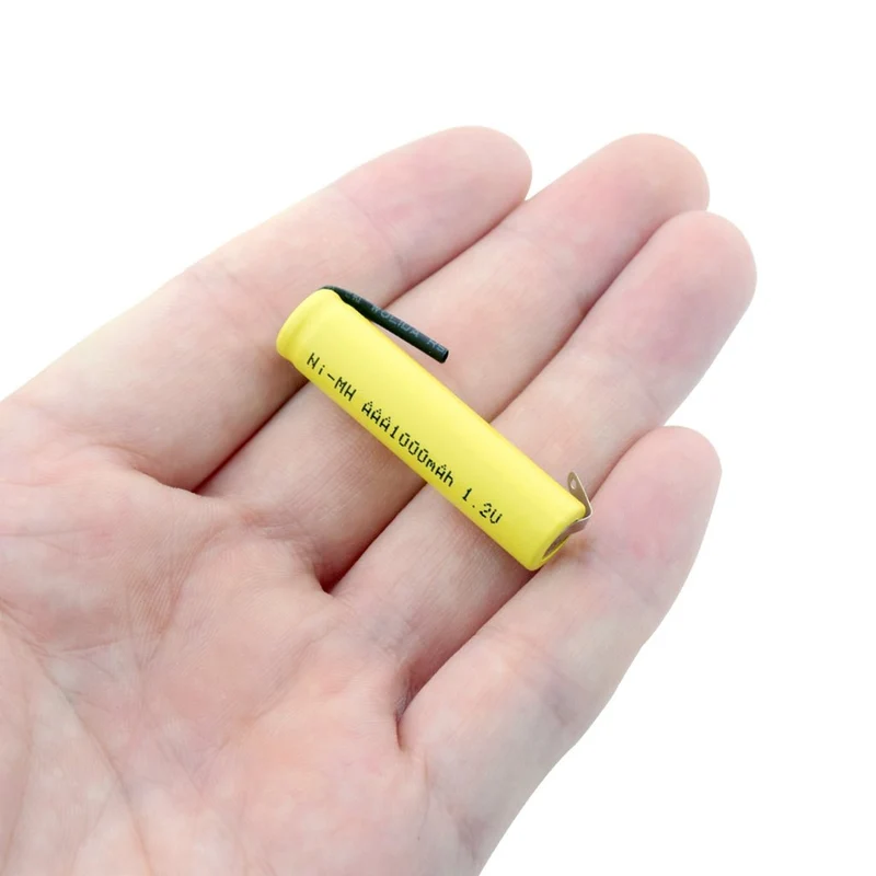 4pcs 1.2V 1000mAh Cells Pilha Recarregavel AAA NIMH Phone Batteries Wireless Keyboard Mouse Toy with Tabs