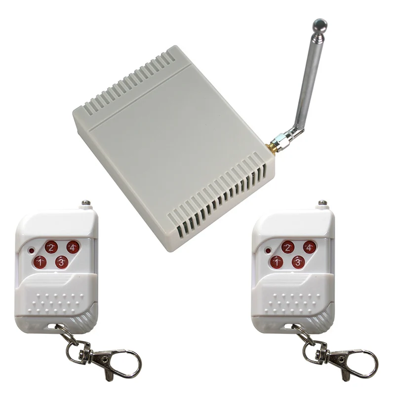 4 Canaux 220V 2200 Watt Kit Interrupteur Sans Fil Avec Télécommande (Modèle: 0020400)