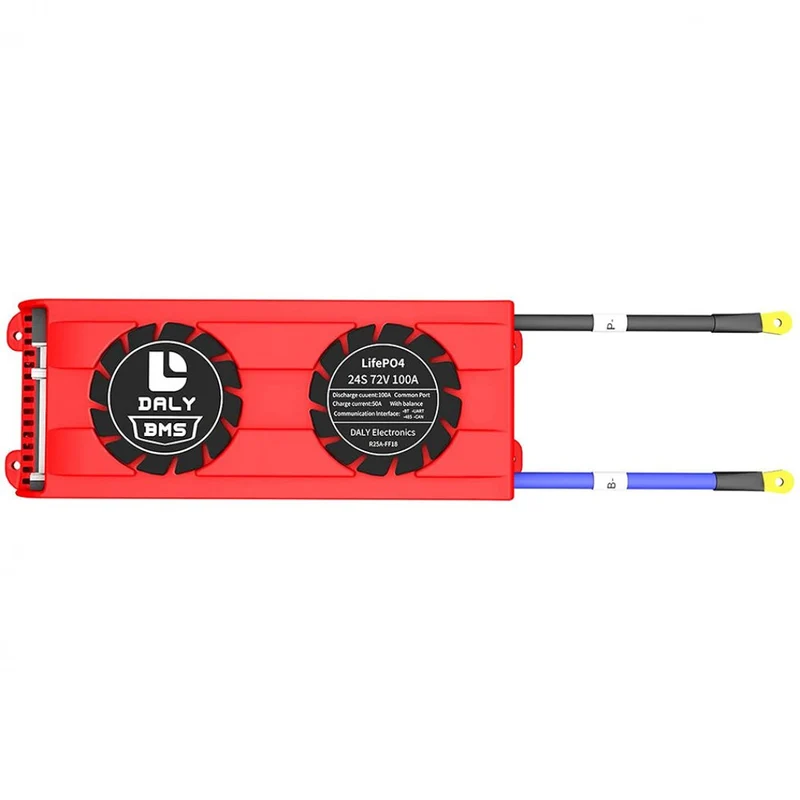 Daly Smart Bms Lifepo4 24S 72V 100A with FAN Bluetooth 33 65 184
