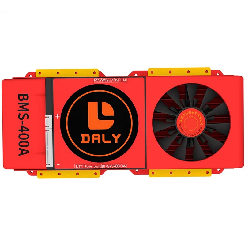 Daly Smart Bms Lifepo4 24S 72V 400A with Fan Bluetooth 52 130 257