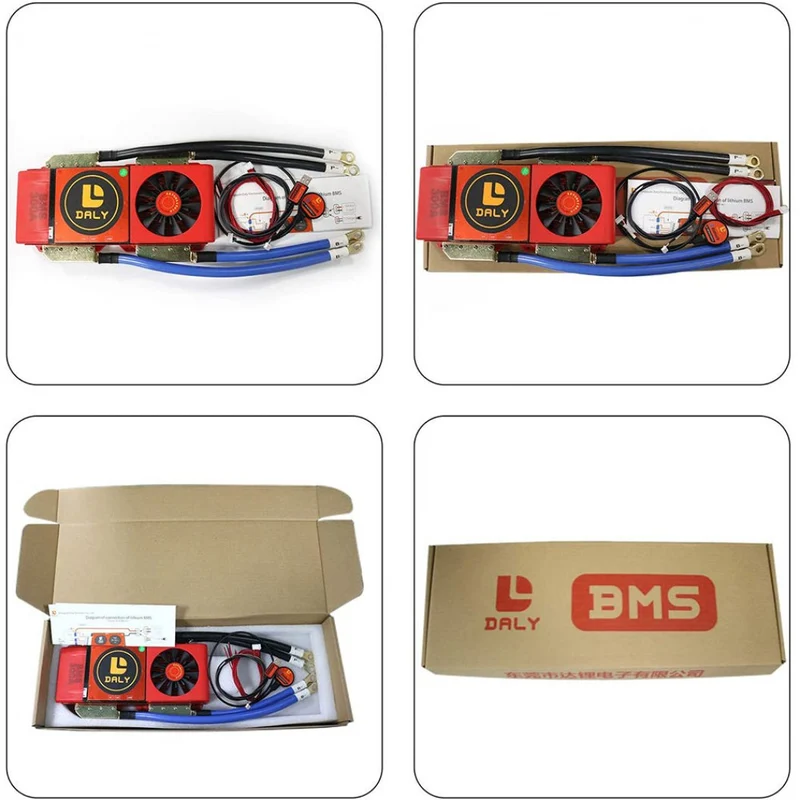 Daly Smart Bms Lifepo 12S 36V 300A FAN Bluetooth BMS Board 52 130 257