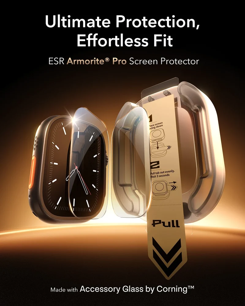 Apple Watch Ultra 4 Armorite® Pro Screen Protector -2 Pack