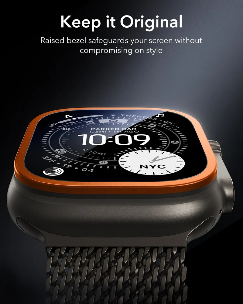 Apple Watch Ultra 4 Armorite Screen Protector (Bezel) - Orange