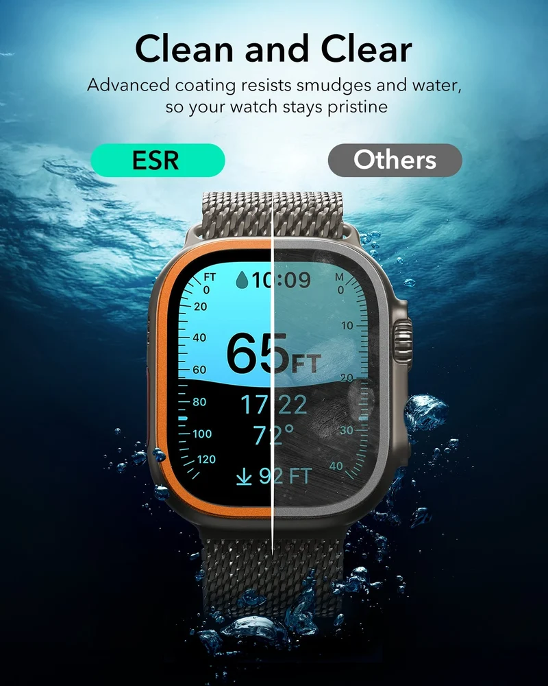 Apple Watch Ultra 4 Armorite Screen Protector (Bezel) - Orange