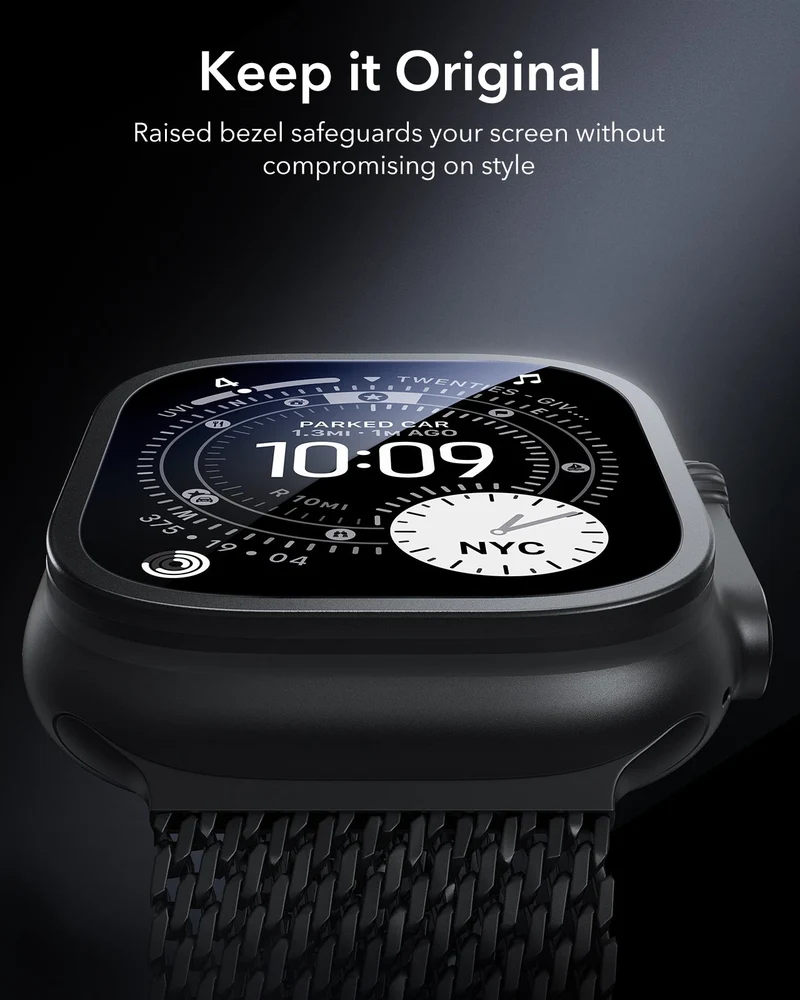 Apple Watch Ultra 4 Armorite Screen Protector (Bezel) - Black