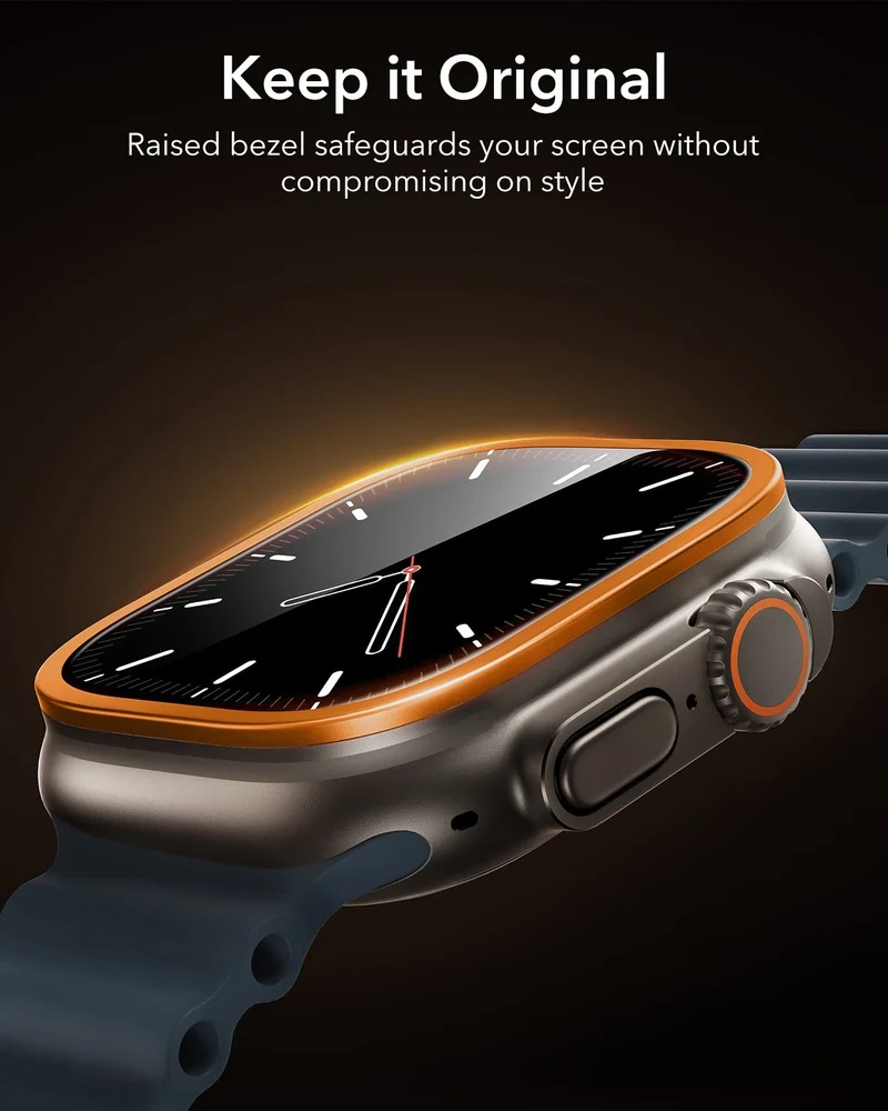 Apple Watch Ultra 4 Armorite® Pro Screen Protector (Bezel) - Orange