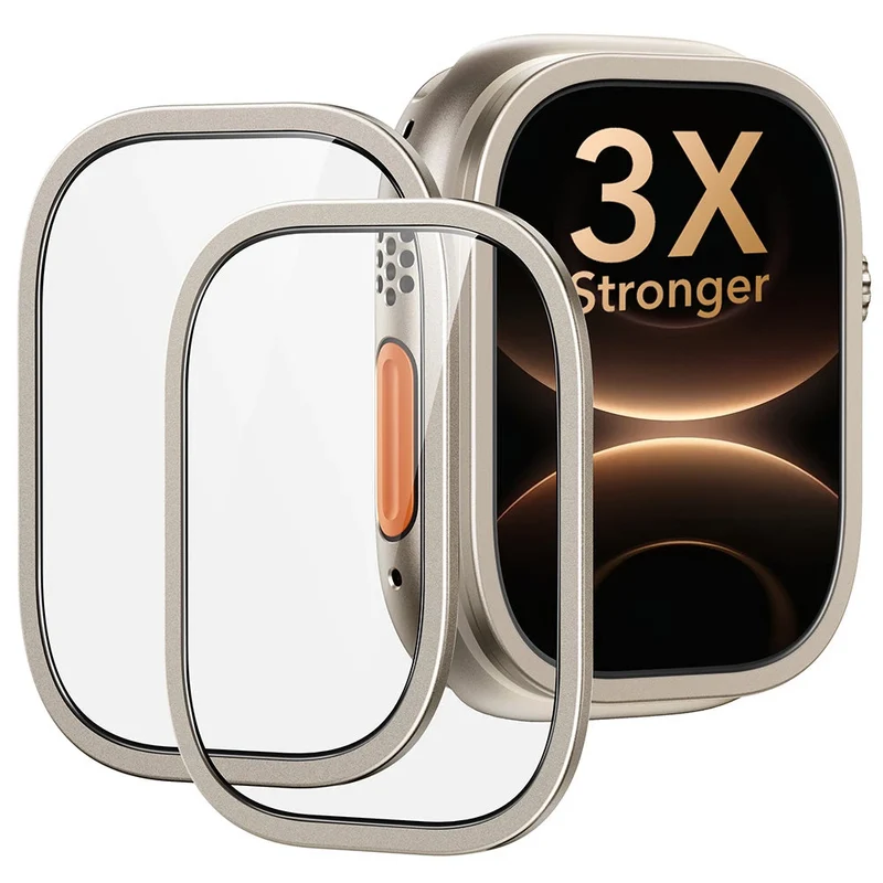 Apple Watch Ultra 4 Armorite® Pro Screen Protector (Bezel) - Titanium