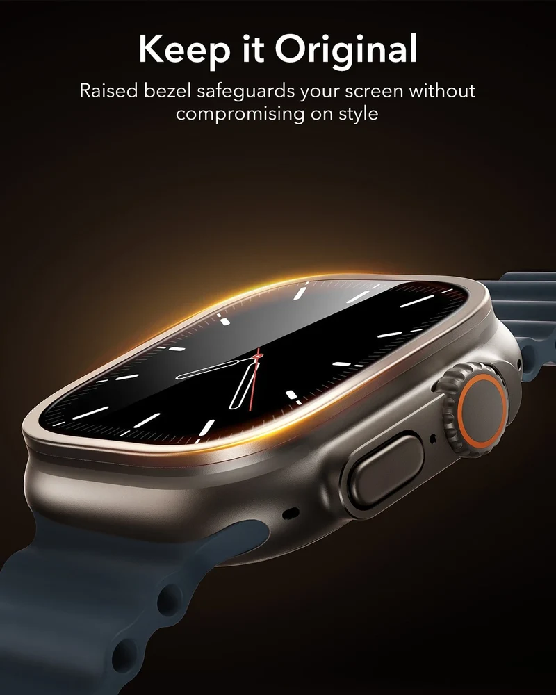Apple Watch Ultra 4 Armorite® Pro Screen Protector (Bezel) - Titanium