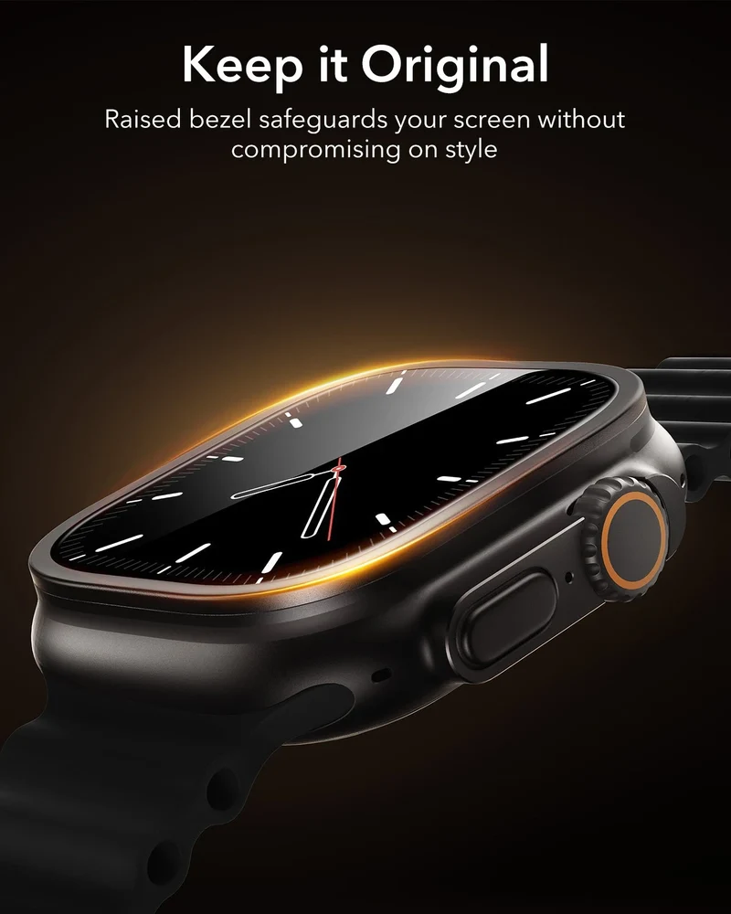 Apple Watch Ultra 3 Armorite® Pro Screen Protector (Bezel) - Black