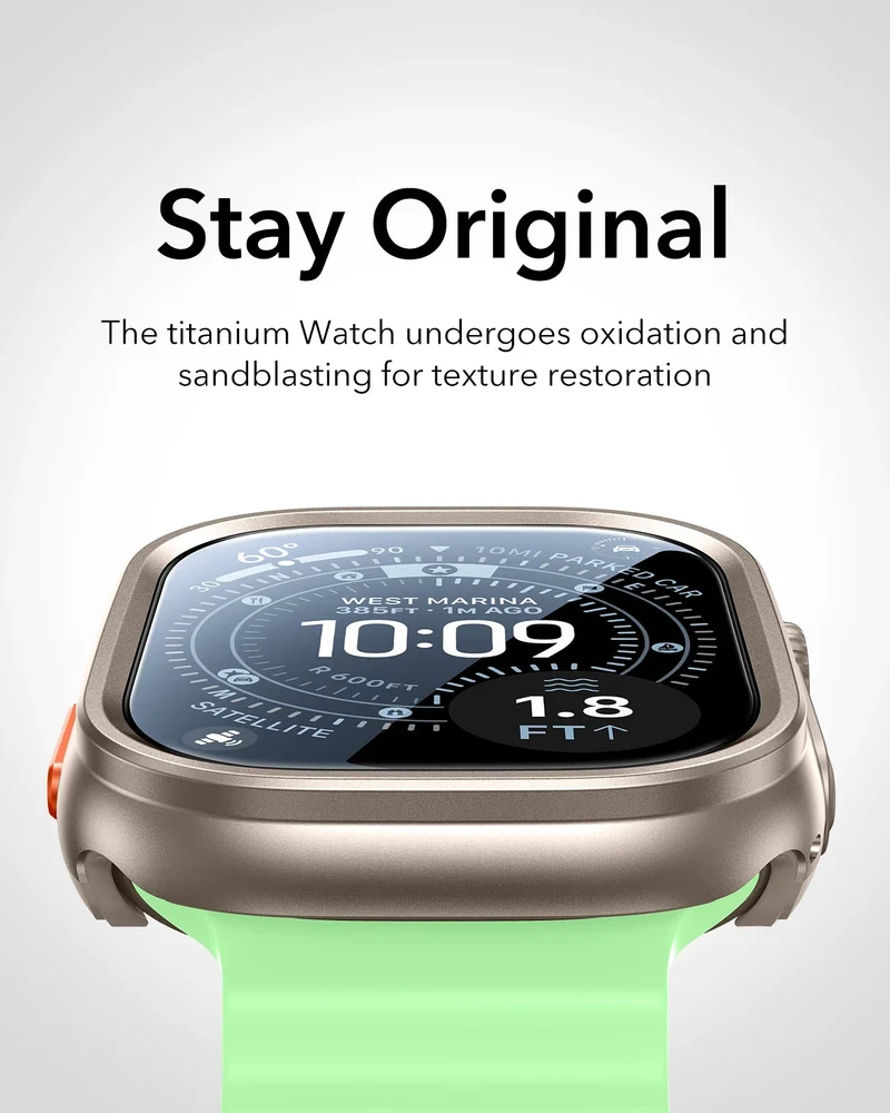Apple Watch Ultra 4 Armorite Protection Set - Titanium