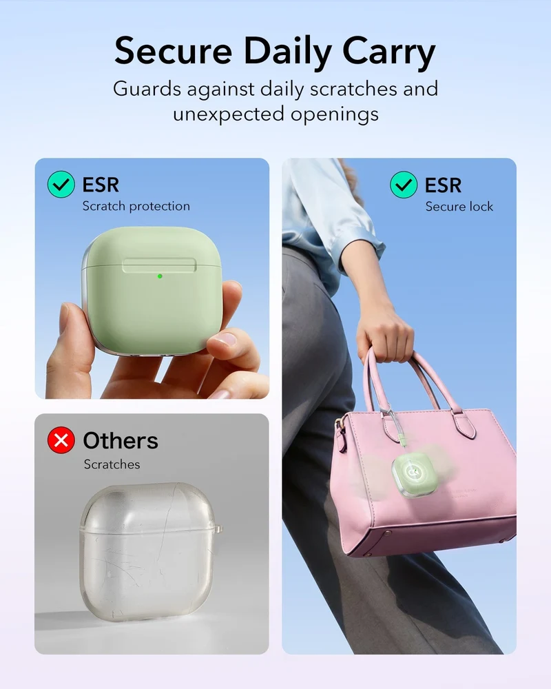 AirPods 5 Pulse Lite Magnetic Case - Light Green