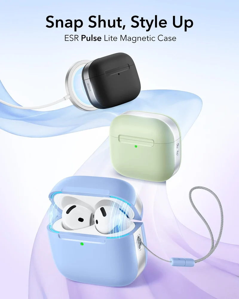 AirPods 5 Pulse Lite Magnetic Case - Light Blue