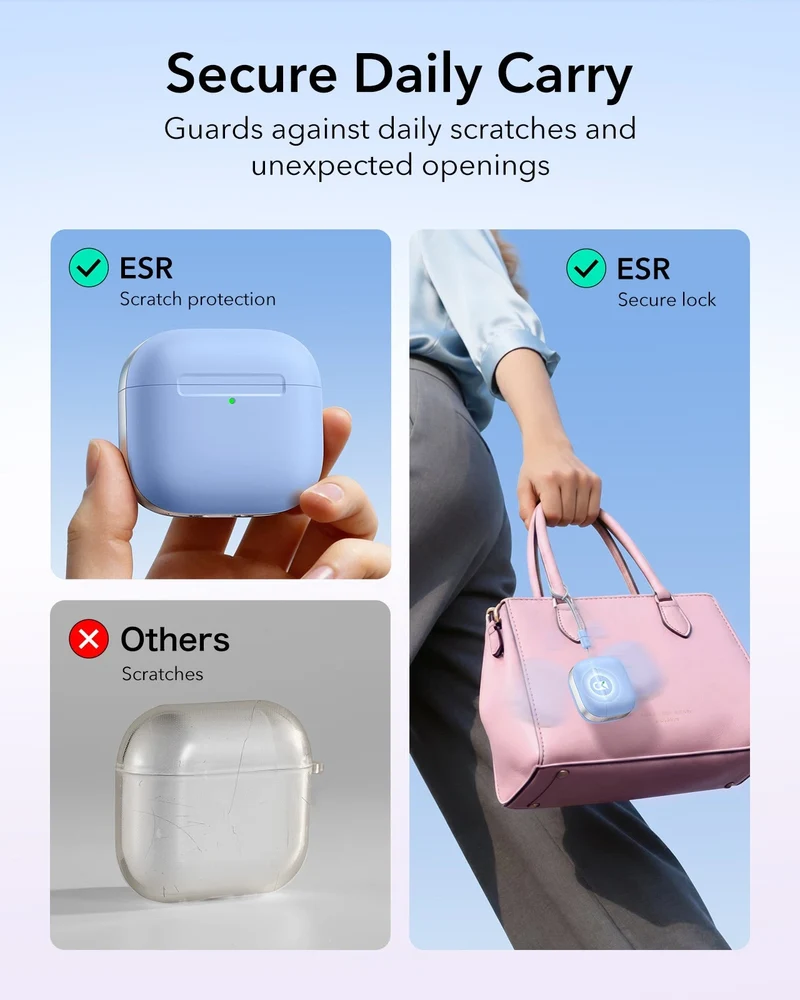 AirPods 5 Pulse Lite Magnetic Case - Light Blue