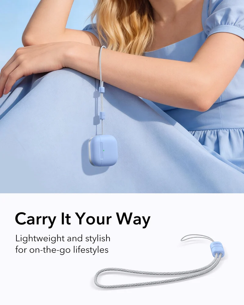 AirPods 5 Pulse Lite Magnetic Case - Light Blue