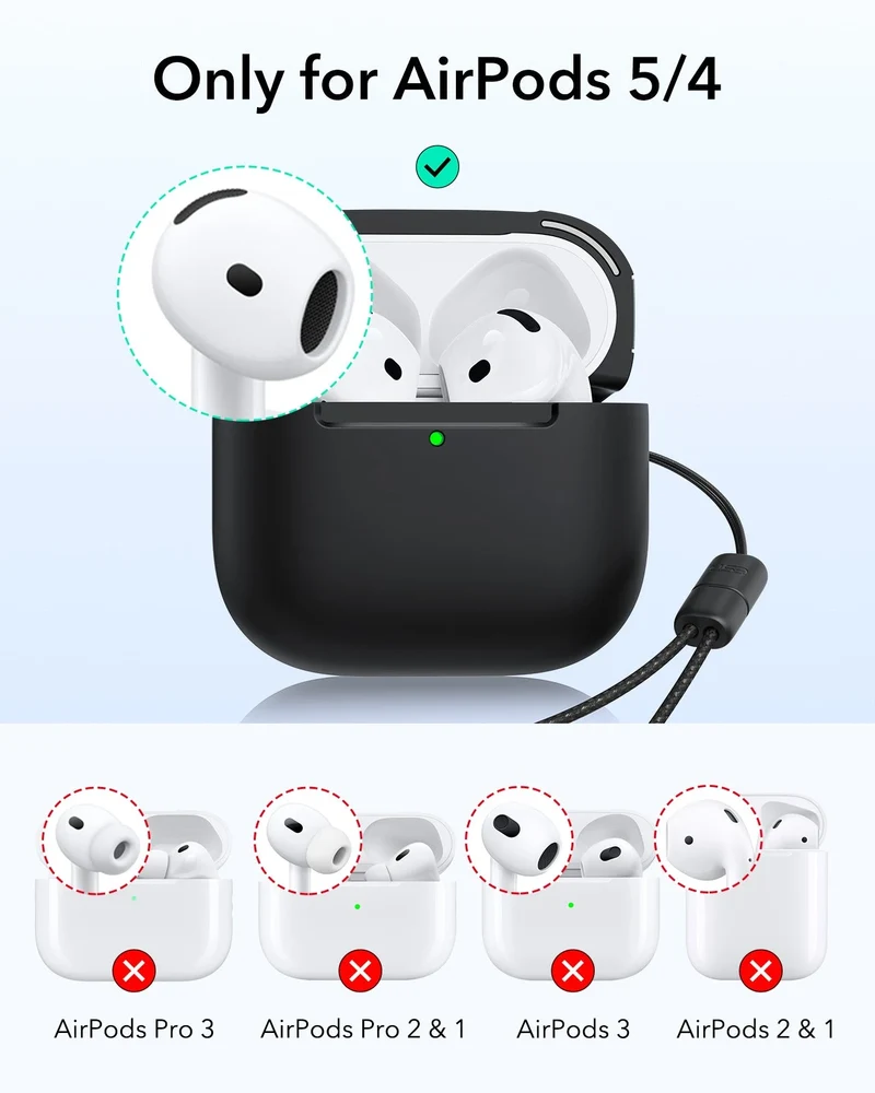 AirPods 5 Pulse Lite Magnetic Case - Black