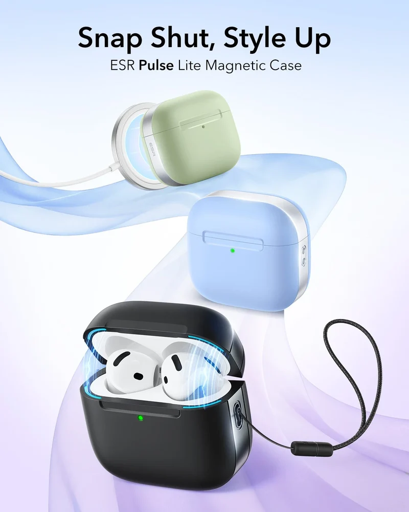 AirPods 5 Pulse Lite Magnetic Case - Black