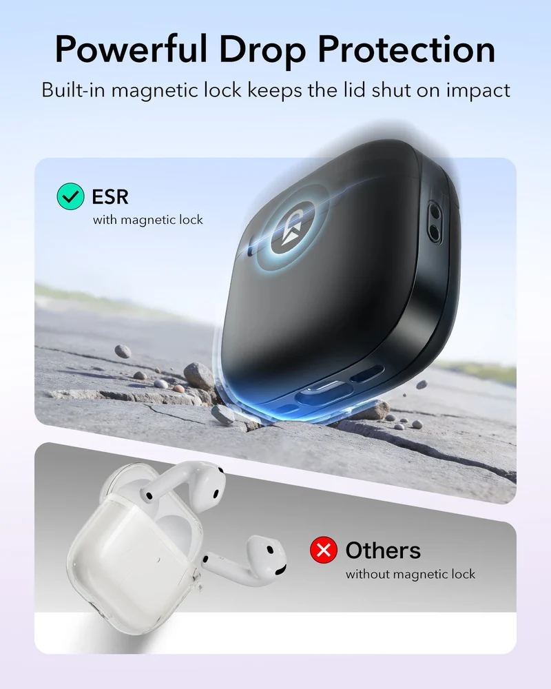 AirPods 5 Pulse Lite Magnetic Case - Black