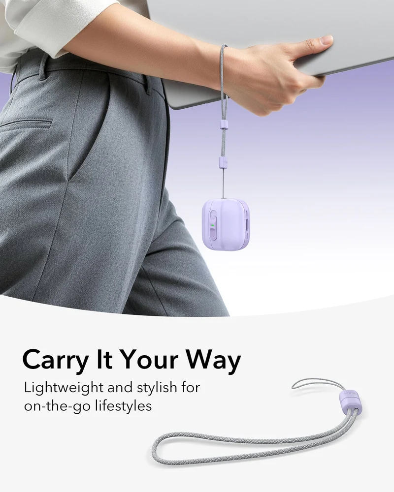 AirPods 5 Pulse FlickLock Magnetic Case - Lavender