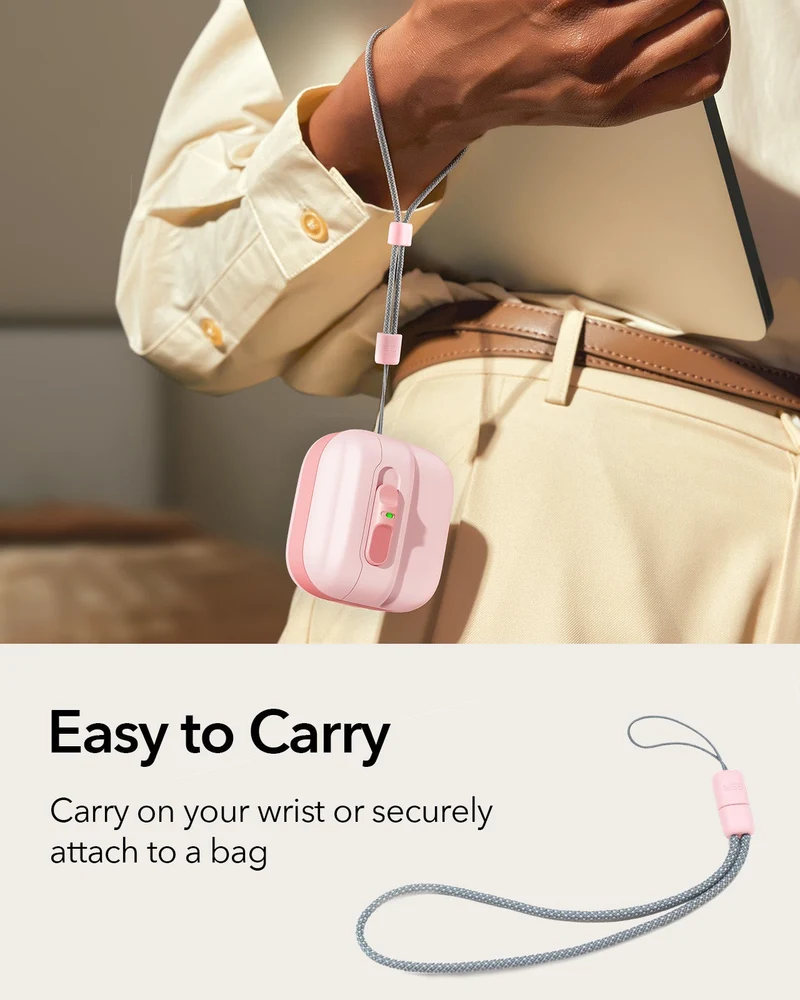 AirPods 5 Pulse FlickLock Magnetic Case - Pink