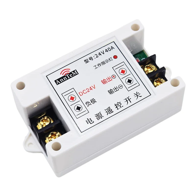 1 Canal Interrupteur Sans Fil CC 8V~26V 30A Récepteur Radio (Modèle: 0020008)