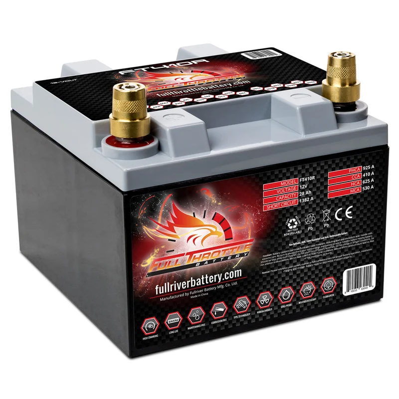 FT410L Motorsports Battery AGM 12V 28Ah 410CCA