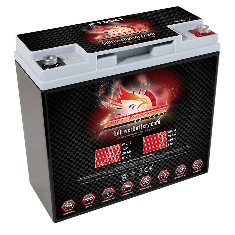 FT230 Motorsports Battery AGM 12V 16Ah 230CCA