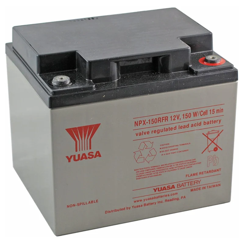 NPX-150RFR AGM Battery 12V 40Ah Flame Retardant