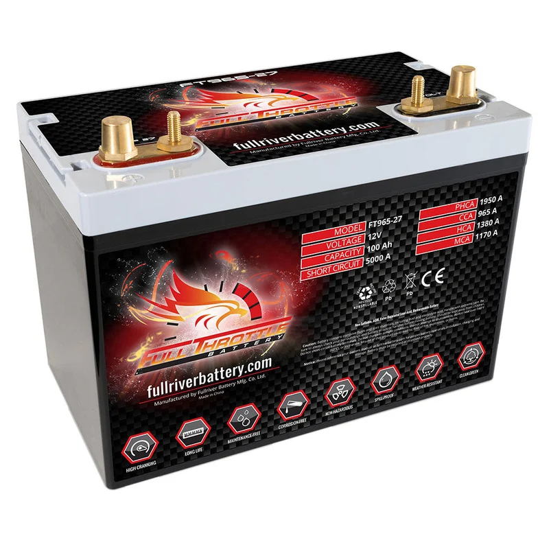 FT965-27 Hybrid AGM Battery Gr 27M 12V 1170MC 185RC 100Ah