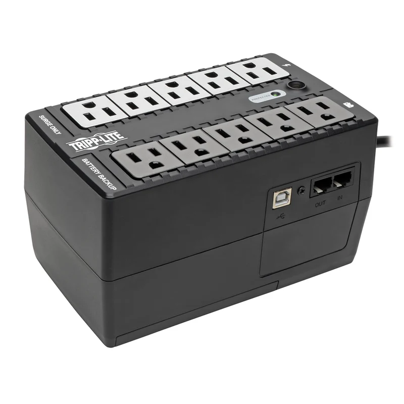 INTERNET550U Tripp Lite 550VA 300W Standby UPS 120V 10 Outlets