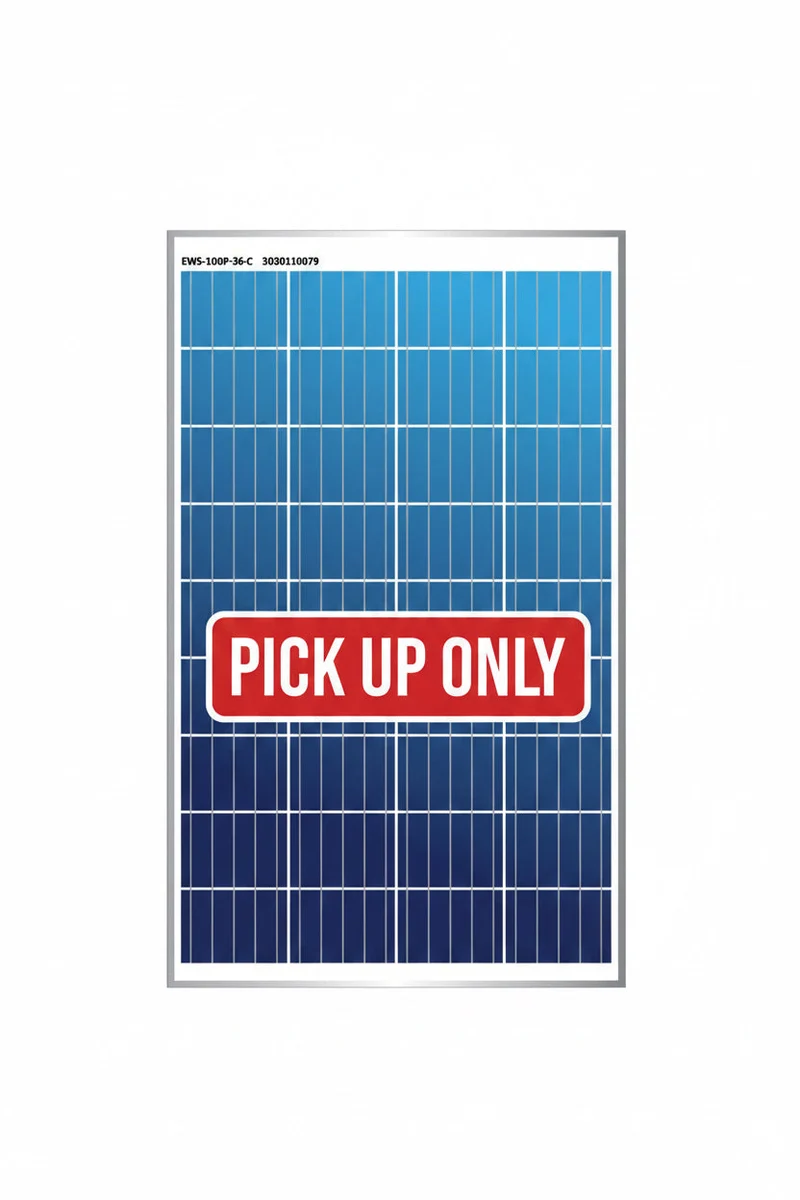 EWS-100P-36-C Polycrystalline Solar Panel 100W