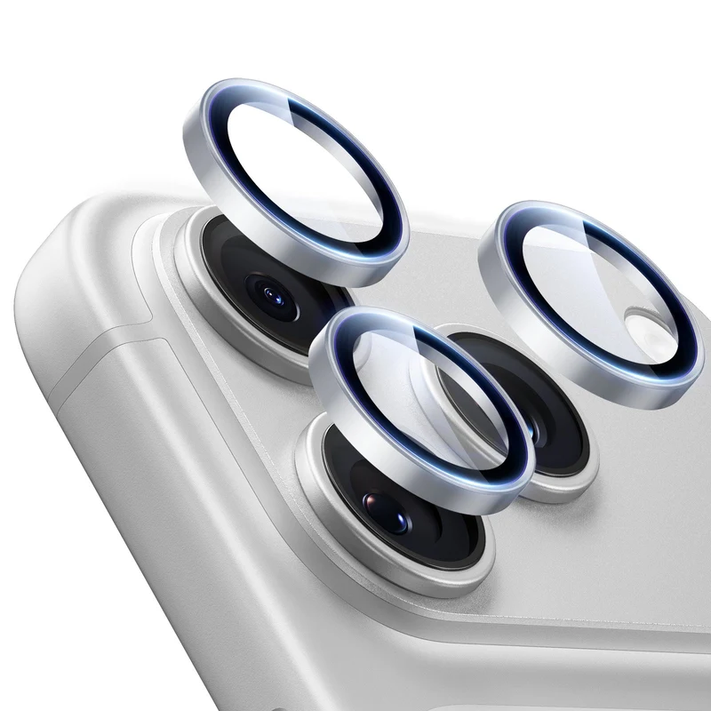 iPhone 18 Pro/Pro Max Armorite® Camera Lens Protector - Silver