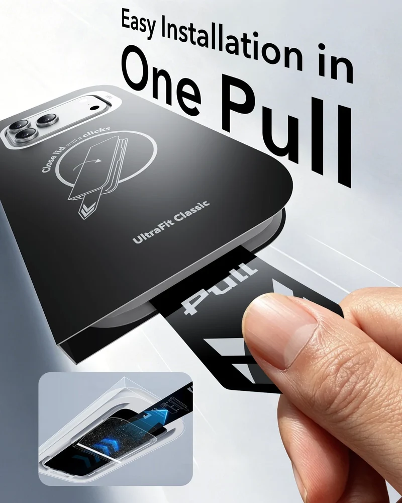 iPhone 18 Pro UltraFit Classic Privacy Screen Protector - 3 Pack