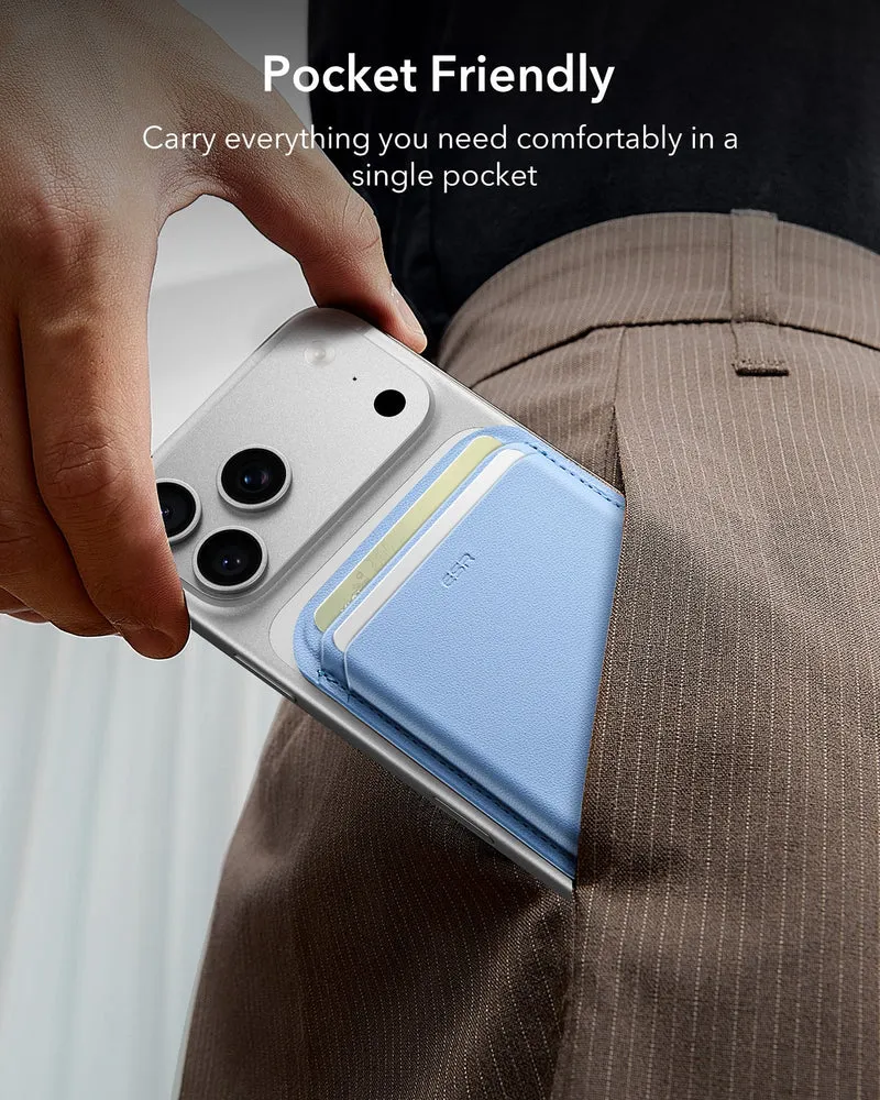 Magnetic Wallet Boost (HaloLock) - Glacier Blue