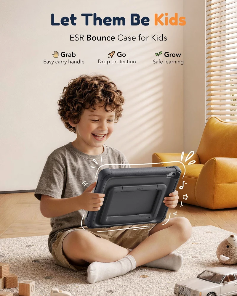 iPad 11" (A16) 2025 Kids All-in-One Bundle - Black