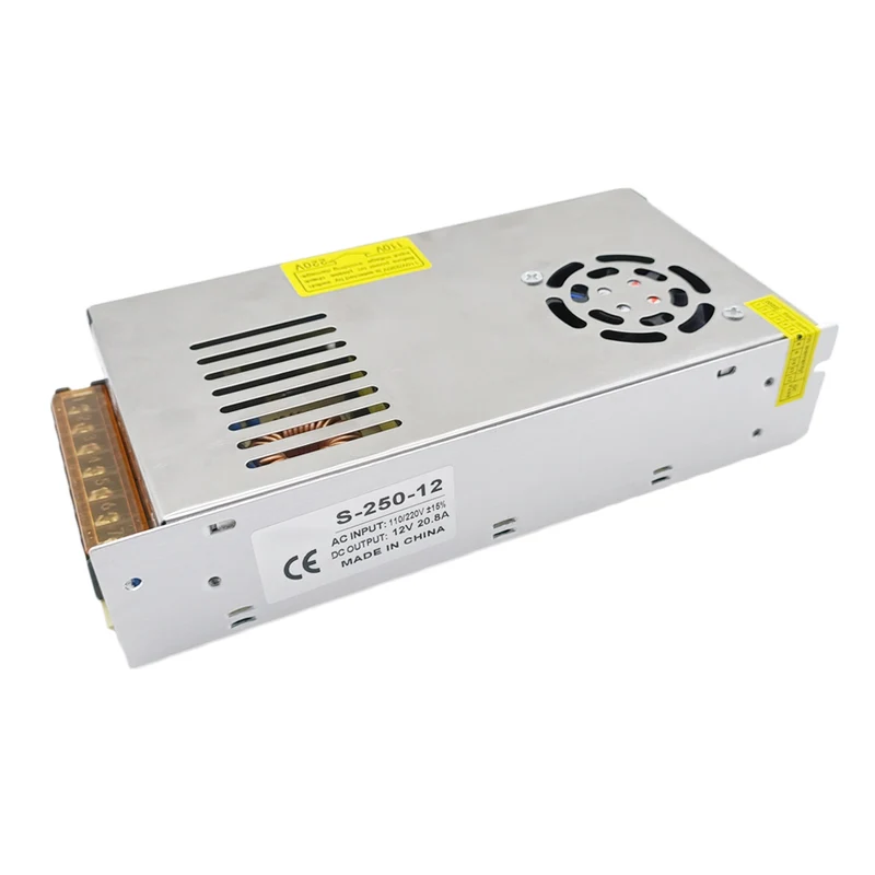 CC 12V 20A 240W Alimentation à découpage régulée pour vérins électriques (Modèle 0010128)