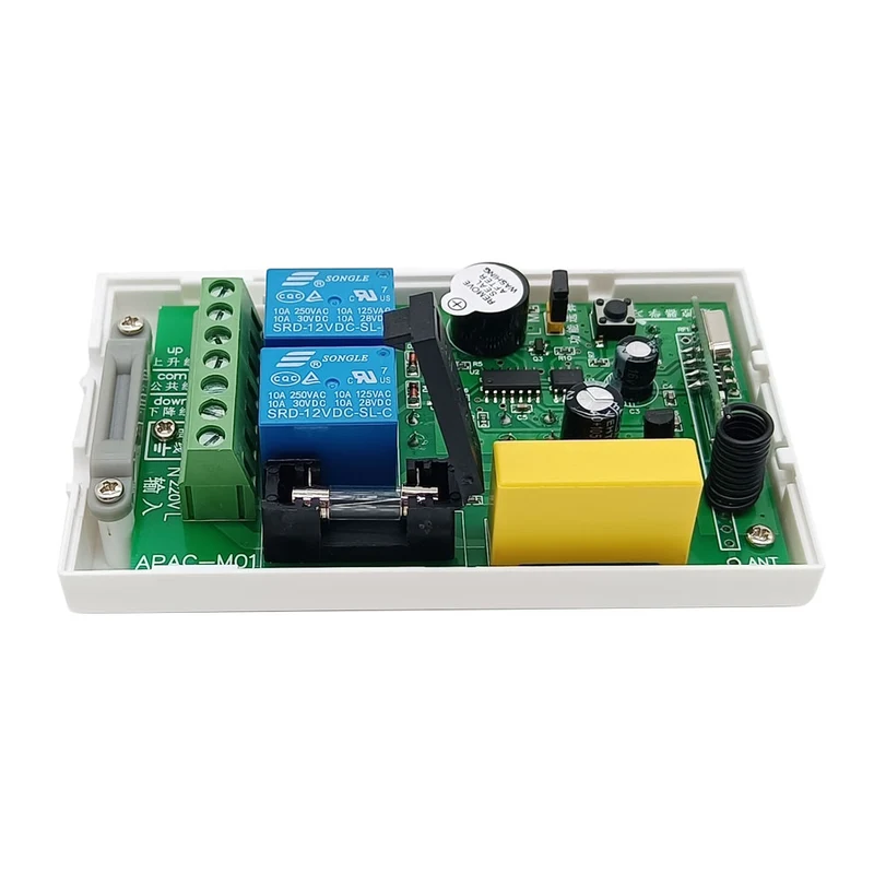 1 Canal Kit Interrupteur Télécommande Sans Fil Pour Moteur Électrique 220V (Modèle: 0020318)