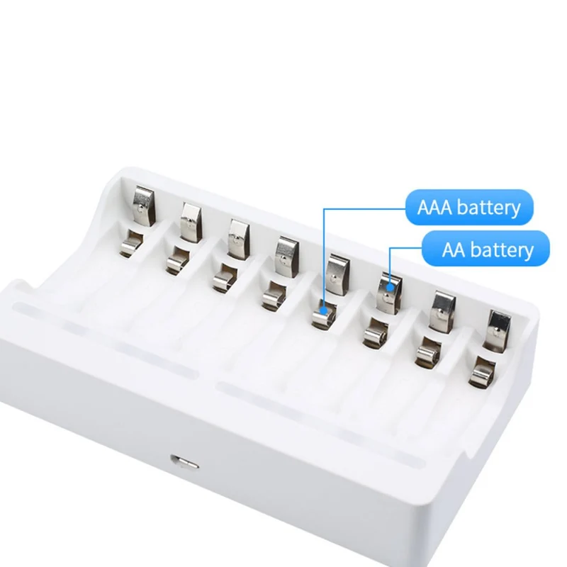 8 Channel Smart Fast AA AAA Rechargeable Charger USB Charger Beston C9010