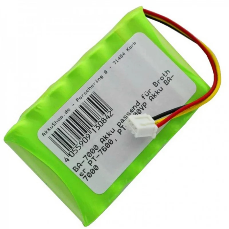 8.4V Battery for Brother PT-7600, PT-7600VP Battery BA-7000