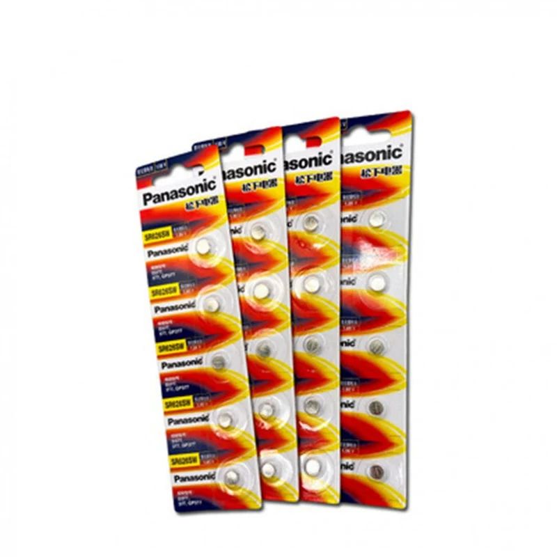 10pcs SR626SW1.55v Batteries for LR626h Quartz Watch AG4 377 A377S Watch
