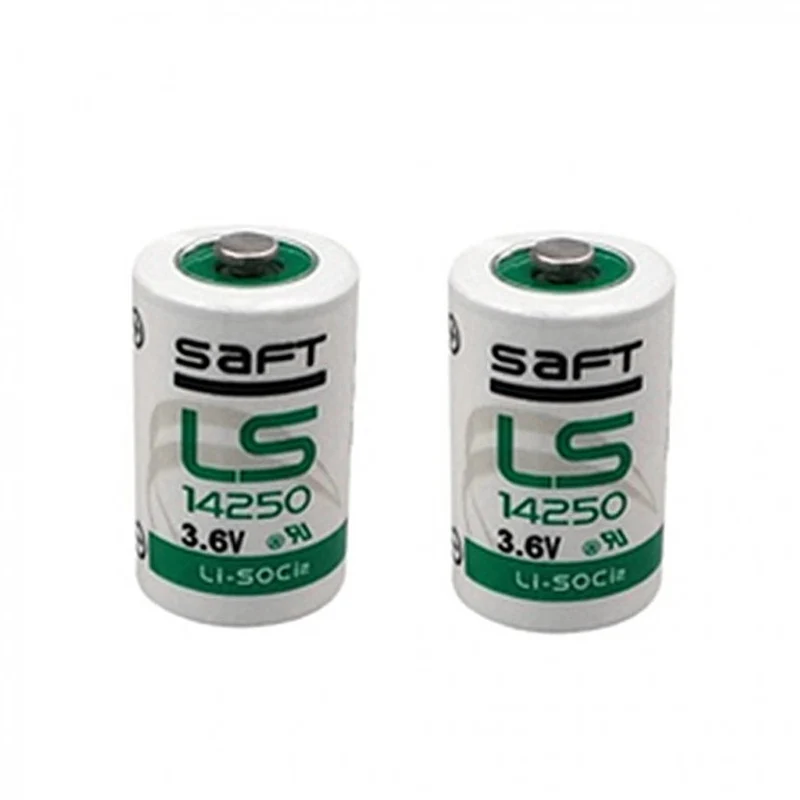 2pcs New SAFT Ls14250 3.6V 1200mAh Lithium Battery PLC Delta Programming Probe IoT Scope ETC